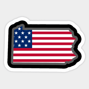 PA USA Sticker